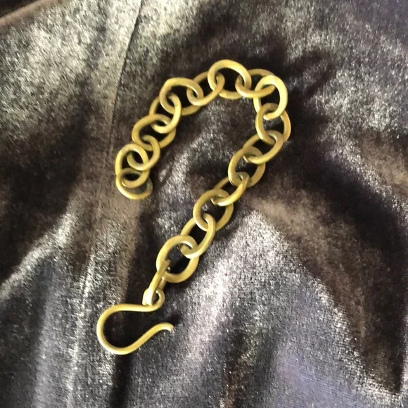 Brass Chain Bracelet - Picture 1 of 5